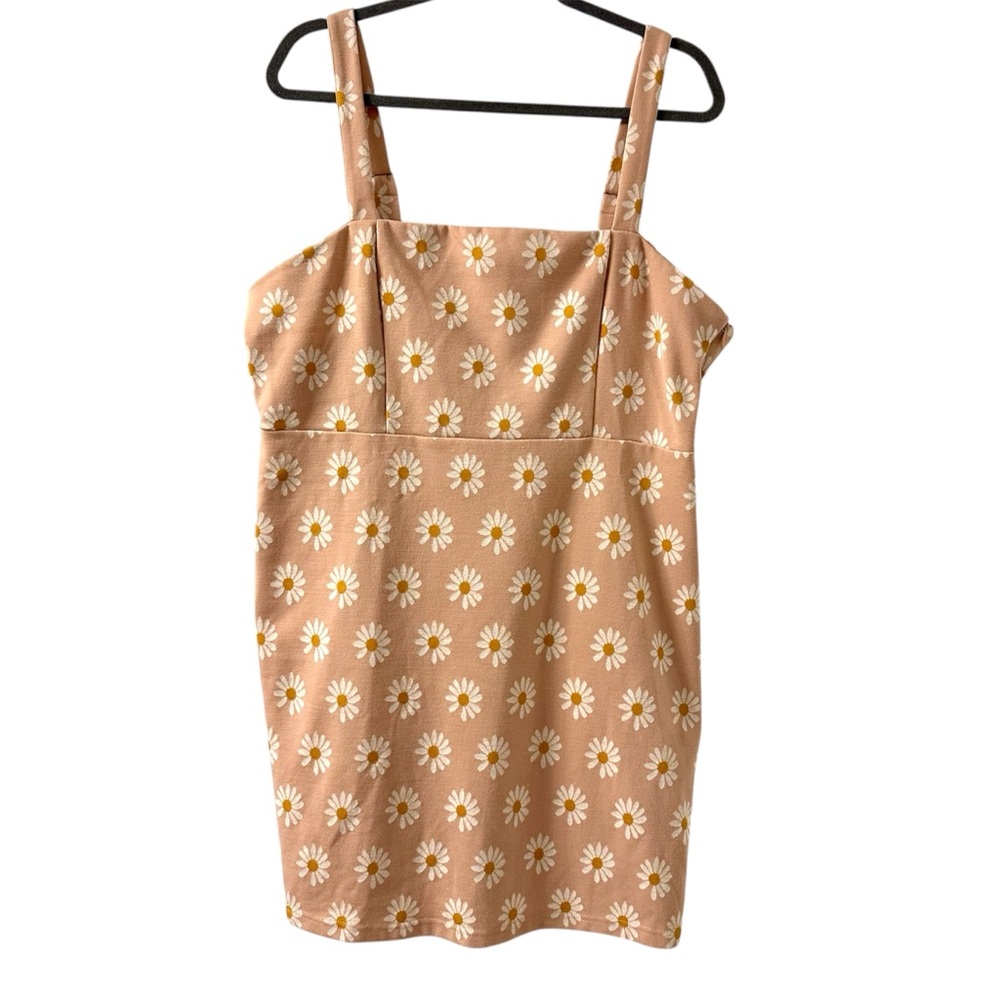 Forever 21 Light Pink Floral Mini Dress Size 2X